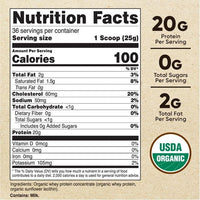 Nutricost Organic Whey Protein Powder (Unflavored) 2LB - Gluten Free Supplement EasyOptionXY LLC