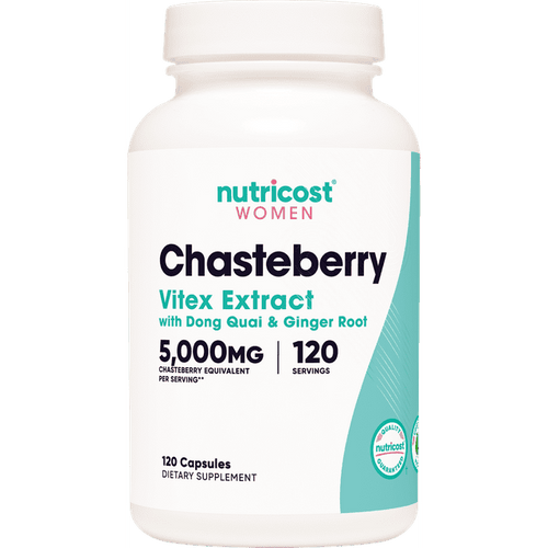 Nutricost Chasteberry Supplement for Women 120 Capsules, 5000mg Chasteberry Equivalent Per Serving EasyOptionXY LLC