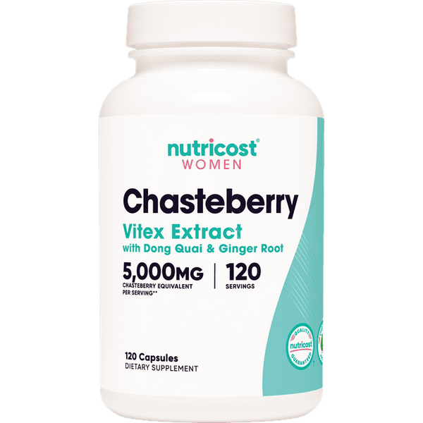 Nutricost Chasteberry Supplement for Women 120 Capsules, 5000mg Chasteberry Equivalent Per Serving EasyOptionXY LLC