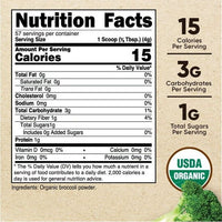 Nutricost Organic Broccoli Powder (8 oz) - USDA Certified Organic, Non-GMO, Gluten Free Supplement EasyOptionXY LLC