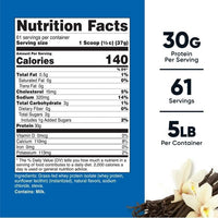 Nutricost Grass-Fed Whey Protein Isolate Powder (Vanilla) 5LBS - Non-GMO, Gluten Free EasyOptionXY LLC