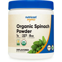 Nutricost Organic Spinach Powder 8oz - Non-GMO, Gluten Free, Supplement EasyOptionXY LLC