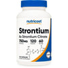 Nutricost Strontium Capsules 750mg, 120 Capsules, Supplement EasyOptionXY LLC