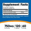 Nutricost Strontium Capsules 750mg, 120 Capsules, Supplement EasyOptionXY LLC