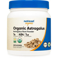 Nutricost Organic Astragalus Root Powder 1LB - Gluten Free, Non-GMO, Vegetarian Supplement EasyOptionXY LLC