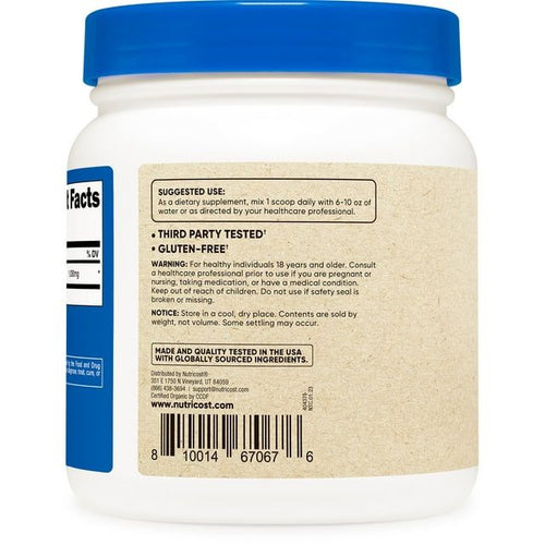 Nutricost Organic Astragalus Root Powder 1LB - Gluten Free, Non-GMO, Vegetarian Supplement EasyOptionXY LLC