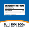 Nutricost L-Arginine Supplement Powder 500 Grams - 5g Per Serving, 100 Servings EasyOptionXY LLC