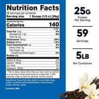 Nutricost Grass-Fed Whey Protein Concentrate (Vanilla) 5LBS - Non-GMO, Gluten Free EasyOptionXY LLC