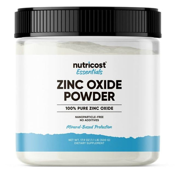 Nutricost, Pure Zinc Oxide Powder 500 G - Non GMO Supplement EasyOptionXY LLC