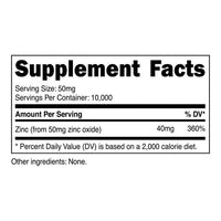 Nutricost, Pure Zinc Oxide Powder 500 G - Non GMO Supplement EasyOptionXY LLC