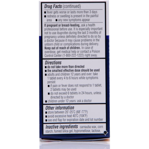 Equate Ibuprofen Tablets; 200 mg; 50 Count EasyOptionXY LLC