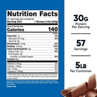 Nutricost Grass-Fed Whey Protein Isolate Powder (Chocolate) 5LBS - Non-GMO EasyOptionXY LLC