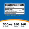 Nutricost Siberian Eleuthero 500mg, 240 Capsules - Gluten Free & Non-GMO Supplement EasyOptionXY LLC