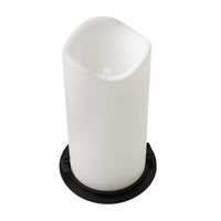 Better Homes & Gardens Large Delicate Ivory Battery Operated Outdoor Ceramic Lantern with Removable LED Candle by Dave & Jenny Marrs EasyOptionXY LLC