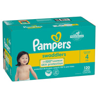 Pampers Swaddlers Diapers Enormous Pack Size 4, 120 Count EasyOptionXY LLC