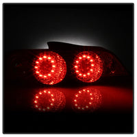 Spyder Acura RSX 02-04 LED Tail Lights Red Clear ALT-YD-ARSX02-LED-RC OffRoadUSA.com
