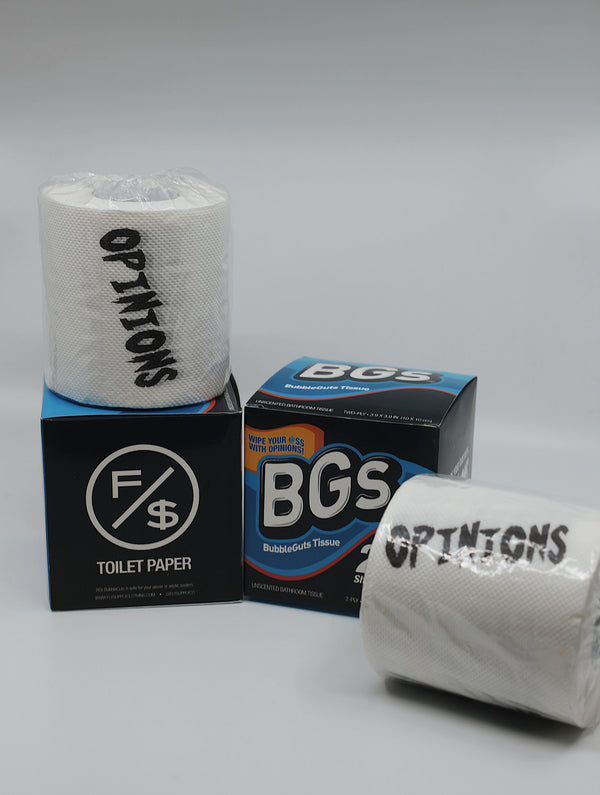 Fly Supply Co Fly Supply Co BG's: Opinions Toilet Paper