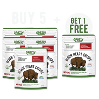 Bison Heart Crisps - 100% Grass-Fed/Finished