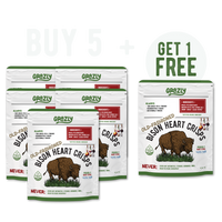 Bison Heart Crisps - 100% Grass-Fed/Finished