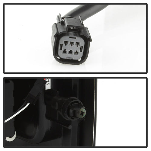 Spyder Chevy Colorado 2015-2017 Light Bar LED Tail Lights - Red Clear ALT-YD-CCO15-LED-RC OffRoadUSA.com