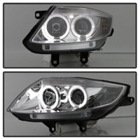 Spyder BMW Z4 03-08 Projector Headlights Halogen Model Only - LED Halo Black PRO-YD-BMWZ403-HL-BK OffRoadUSA.com