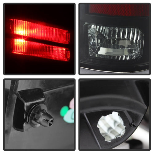 Spyder Dodge Ram 1500 13-14 13-14 LED Tail Lights LED Model only - Blk Smke ALT-YD-DRAM13-LED-BSM OffRoadUSA.com