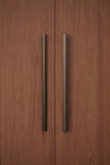Dark Bronze "Ciel" Tab Drawer Pulls Euro • Knobs
