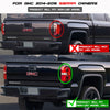Spyder GMC Sierra 14-16 LED Tail Lights Black ALT-YD-GS14-LBLED-BK OffRoadUSA.com