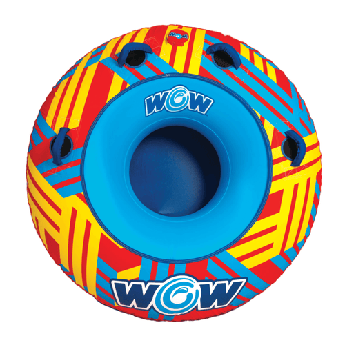 WOW Sports Tracer Snow Tube Towable for Summer & Winter Action Jupiter Gear