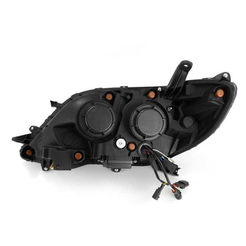 AlphaRex 11-20 Toyota Sienna LUXX-Series Projector Headlights Black OffRoadUSA.com