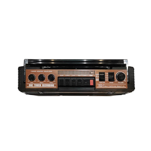 Supersonic 4 Band Bluetooth Radio & Cassette Player + Cassette To Mp3 Converter Jupiter Gear