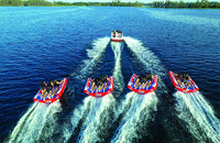 WOW Sports Power Steer 3 Person 3P Steerable Deck Tube (22-WTO-3975) Jupiter Gear