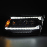 AlphaRex 09-18 Ram Truck (MK II 5th Gen 2500 Style) NOVA-Series LED Projector Headlights Chrome OffRoadUSA.com