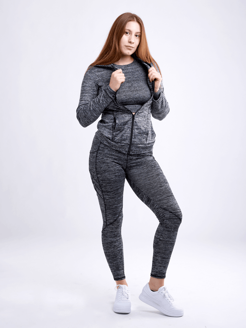 JupiterGear High-Waisted Criss-Cross Training Leggings with Hip Pockets Jupiter Gear