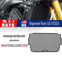 2024 Motorcycles Radiator Grille Guard Cover Protector For Ducati Multistrada 950 950S 1200 1200S 1260 1260S V2 V2S 2015~2023