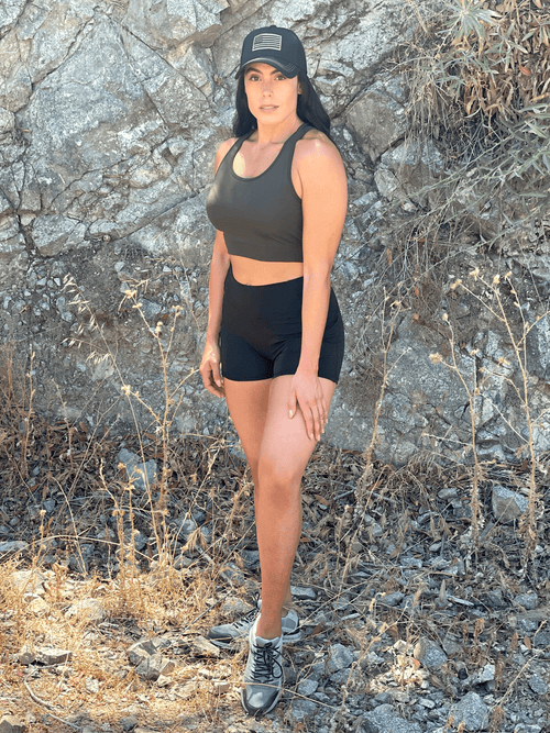 JupiterGear High-Waisted Athletic Shorts with Side Pockets Jupiter Gear