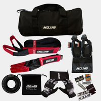 Essential Recovery Kit (7 items , 3 Storage bag , 2 Velcro Tape) *Lifetime Warranty MOJAB OFFROAD