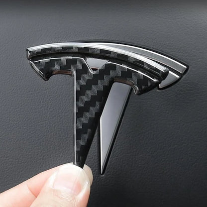 Tesla Model 3 Logo Sticker Badge Decals    3 pieces