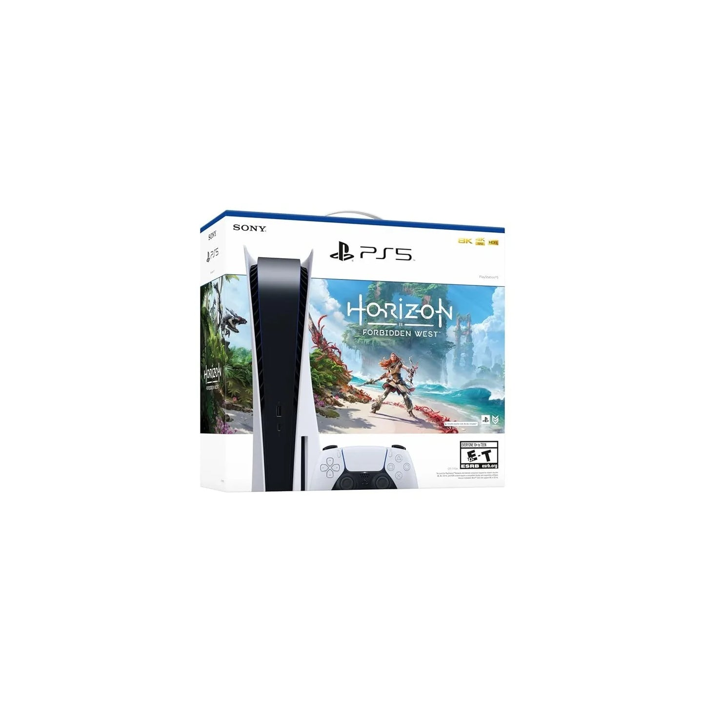 Sony PlayStation 5 Console 825GB + Horizon Forbidden West Bundle - Next-Gen Gaming