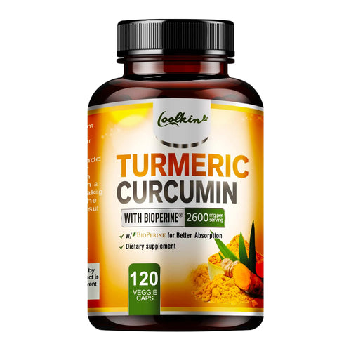 Turmeric Curcumin - 95% Curcumin & Bioperine - Highly Absorbable Turmeric Supplement, Joint & Digestion Health - 120 Capsules