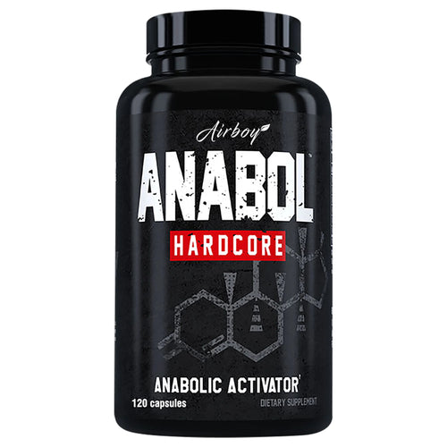 Anabol Hardcore Supplement - Helps Build Lean, Firm, High-quality Muscle, Promoting Muscle Growth - 120 Capsules