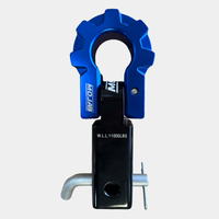 2'' Aluminum Hitch Receiver with Aluminum D-Shackle 9T (LIFETIME WARRANTY) MOJAB OFFROAD