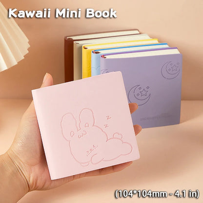 Square Notebook And Journal Mini Notepad Diary Agenda Planner With Lined/Grid/Blank Writing Paper Back To School Office Supplies