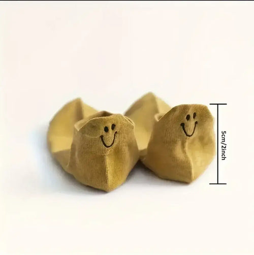 10 Pairs Of Socks With Elastic Ankle Length, Cotton Socks, Aesthetic Socks, Cute Socks, Lightweight Low Top Socks For Women