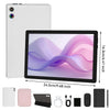 A10L 10 Inch Tablet Android 14 12GB RAM 64GB ROM 1TB Expand WiFi6 Face Unlock HD IPS Screen Keyboard Mouse Stylus With Pick Bag