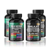 Sea Moss & Shilajit Bundle - 120 Capsules with Ashwagandha, Black Seed Oil, Turmeric