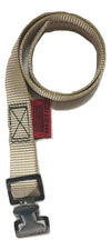 1" x 30 inch Stainless Steel Alligator Spring Clip Tourniquet Wrap Strap | COLOR OPTIONS RatchetStrap.Com