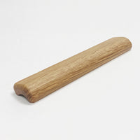 Lacquered Oak "Glove" Wood Drawer Handles Euro • Knobs