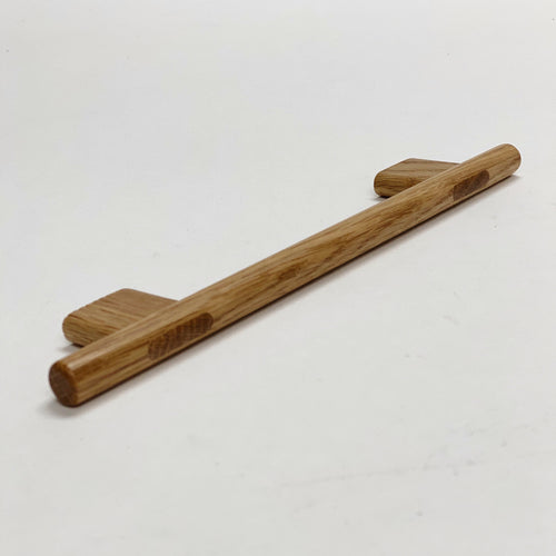 Lacquered Oak "Join" Wood Cabinet Knobs and Drawer Handles Euro • Knobs