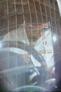 Happy Pockets Windbreaker Zip-Up Jacket (White) Fly Supply Co